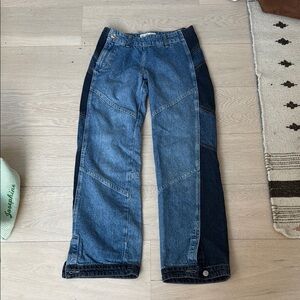 We The Free Two-Tone Blue Jeans
